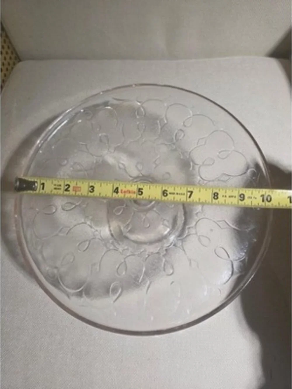 Vintage Princess House Fantasia Pedestal Cake Stand Plate 10